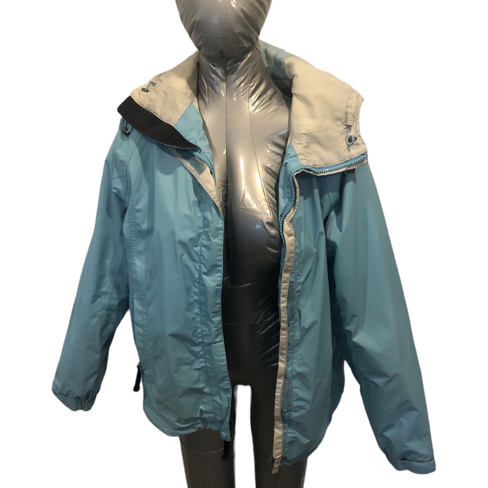 L.L.Bean Women’s Small light blue jacket outerwear - Picture 3 of 9